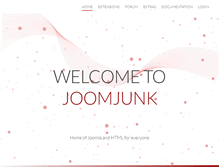 Tablet Screenshot of joomjunk.co.uk